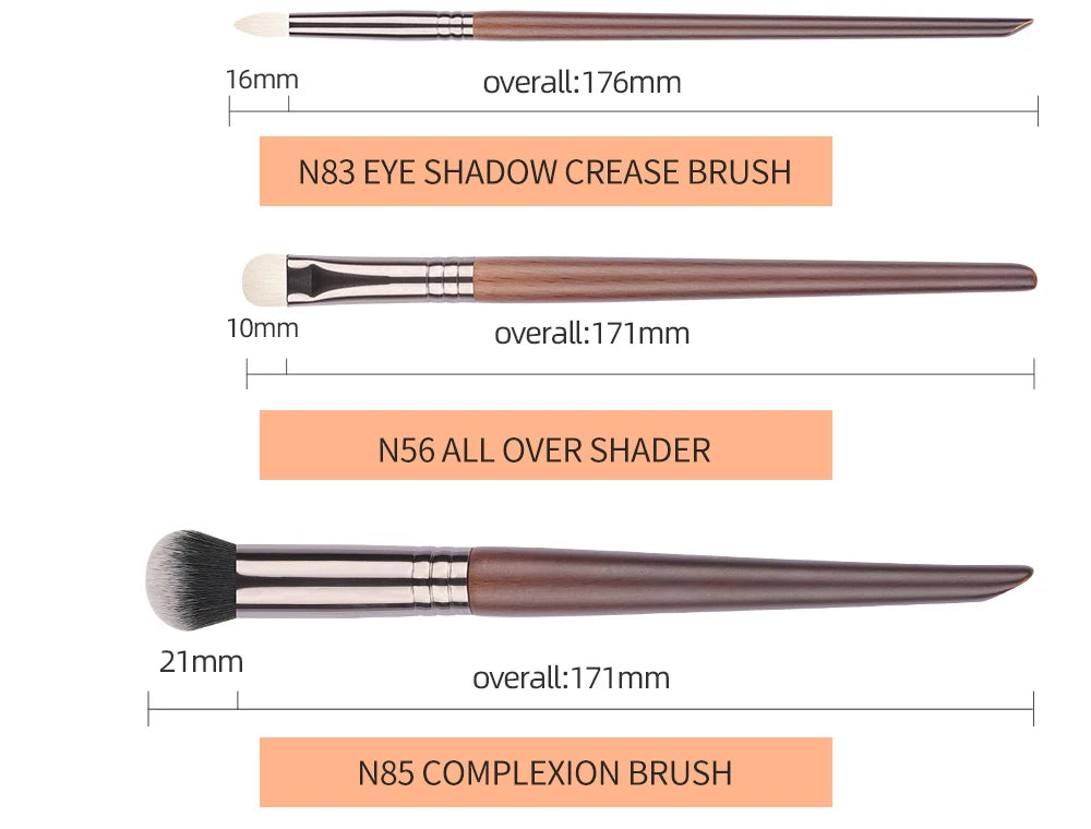 OVW Makeup Brushes Set Beauty Puff Sponge Egg Powder Kabuki Blush Concealer Eye Shadow Makeup Brush Kit