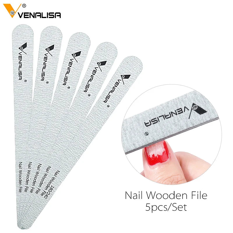 Nail Art DIY French Nail Extension Full Cover Acrylic Nails Jelly UV Gel Gum VENALISA Poly Nail Gel Slip Liquid Cleanser Remover