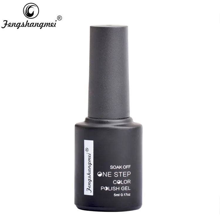 fengshangmei One Step Gel Polish Nail Art Design Gelpolish For Nails Easy Colored Gellak 3 in 1 UV Gel Polish Varnish