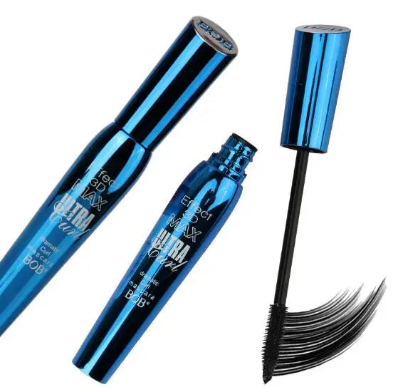 Pro 3D Fiber Lashes Rimel Mascara Makeup Ink Gel Natural Fibers Long-lasting Waterproof Eyelash Lengthening Thick Curling