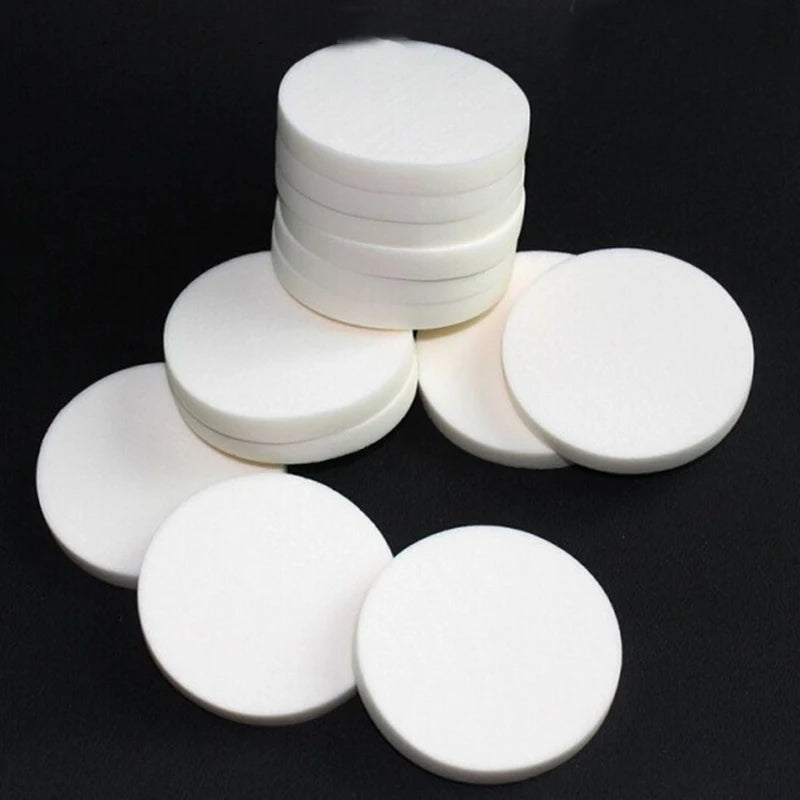 10PCS Round/Square Soft Facial Beauty Makeup Sponge Powder Puff Pads Face Foundation Cleaning Makeup Cosmetic Tools