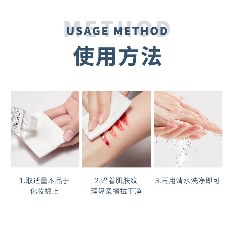 50ML Portable Makeup Remover cleansing Liquid Water Lip Eye Gentle Care Make-Up Travel Skin Remover Face