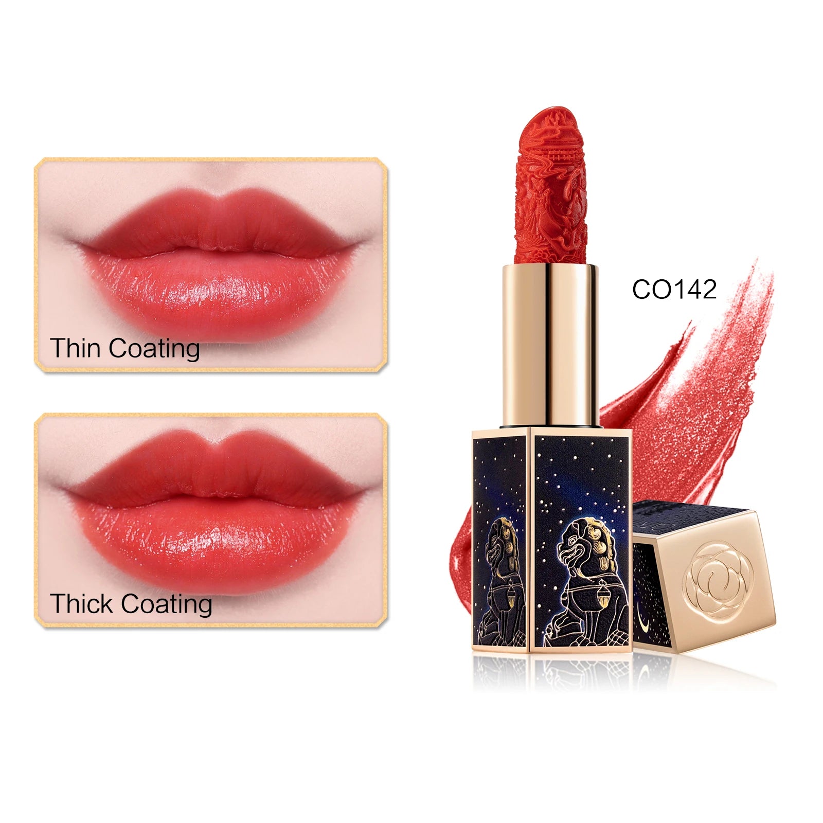 CATKIN Makeup Velvet Matte Lipstick, Hydrating Satin Long Lasting lipstick with Smooth and Creamy Texture, 3.6g