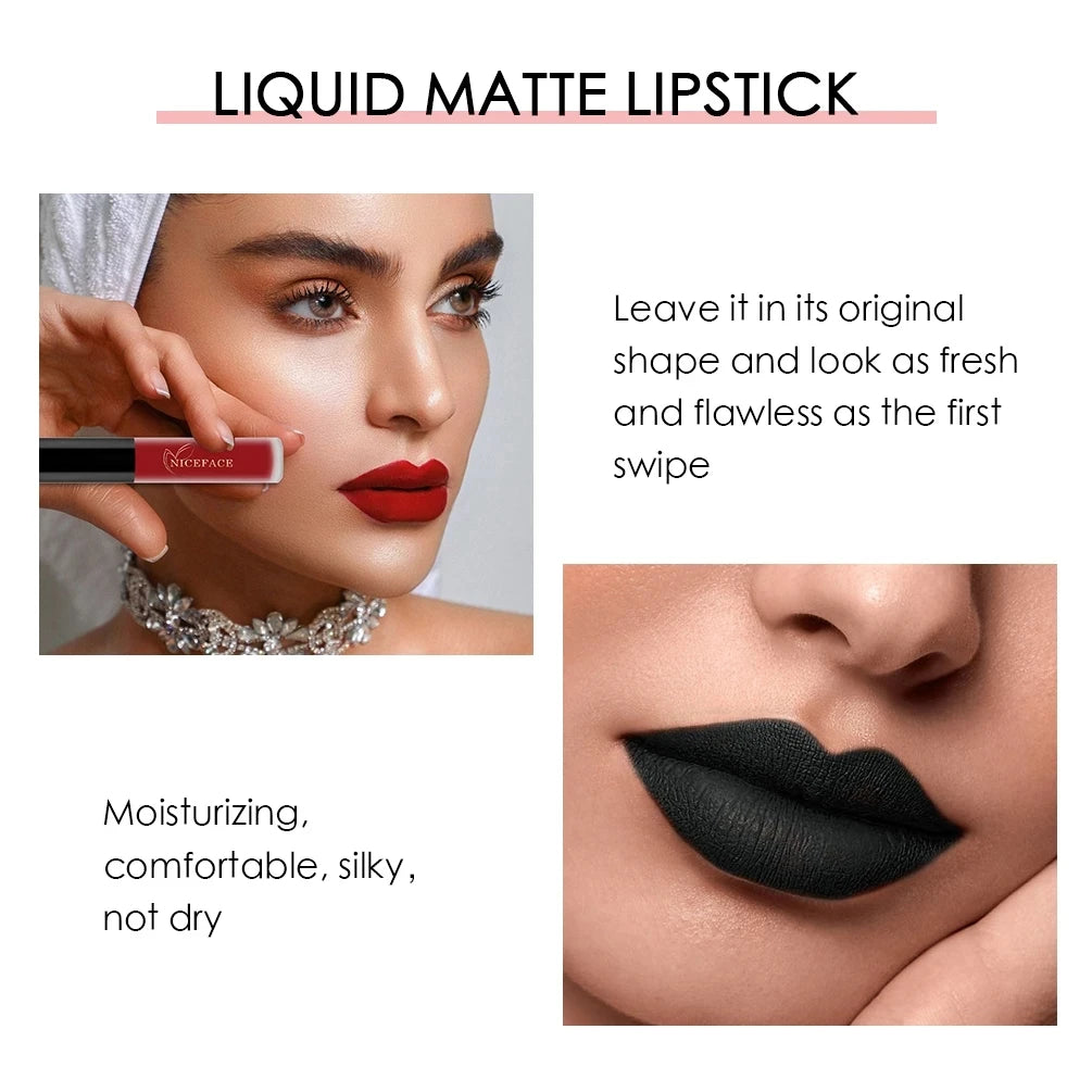 Best Lip Gloss 25 Color Waterproof Matte Lip Gloss Liquid Lipstick Waterproof Lasting Cosmetic Lip Gloss Makeup Cosmetics