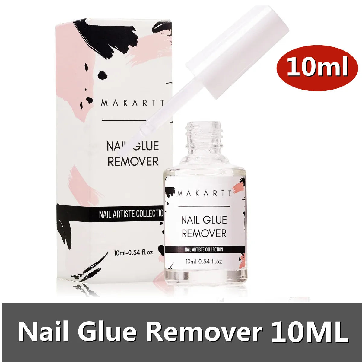 Makartt Nail Glue with Glue Remover Kit,  Super Strong Nail Glue for Acrylic Nails Press On Nails,30ML/ 50ML Glue off Debonder