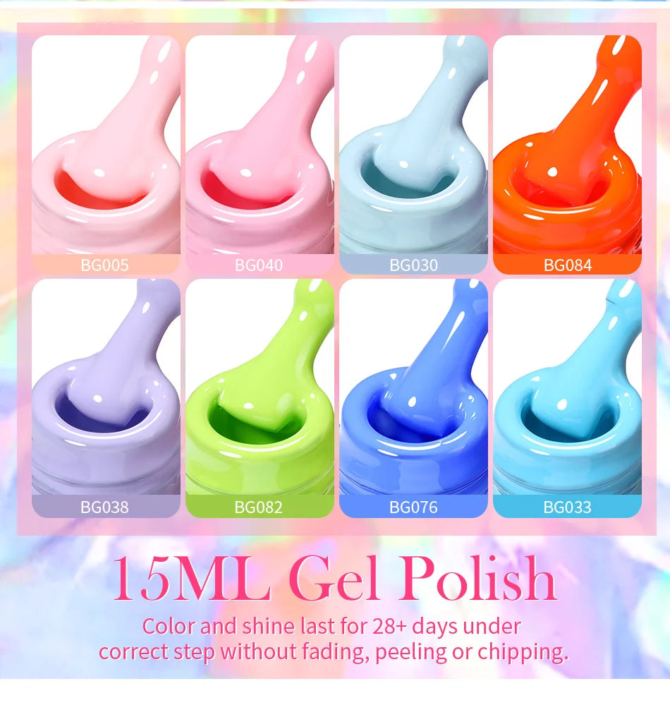 BORN PRETTY Cat Magnetic Gel Nail Polish 15ml Reflective Glitter Soak Off UV LED Gel Semi Permanent Nail Art Varnish Manicure