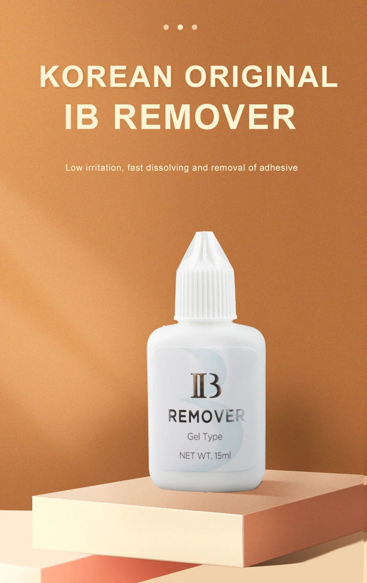 Best Selling Ib glue Eyelash Extension Cream Remover Gel Remover 15ml eyelash remover