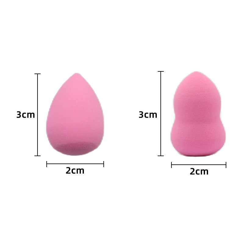 OGEYERO 6pcs Mini Makeup Sponge Puff Beauty Powder Sponge for Makeup Concealer Liquid Foundation Face Cosmetic Puff Make Up Spon