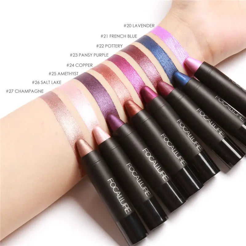 FOCALLURE 31 Colors Matte Lipstick Pencil High Crayons Gloss Long-lasting Waterproof Lip Balm Pen Lips Makeup Women Cosmetics