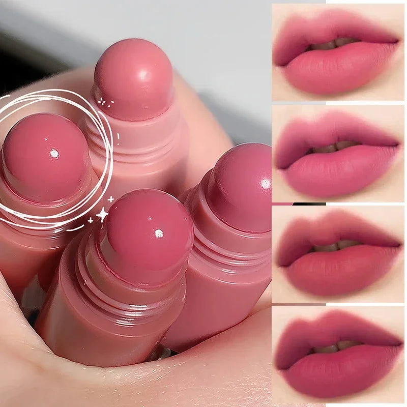 4 Colors In 1 Matte Nude Pink Red Lipstick Lip Liner Pen Long Long Waterproof Crayon Lipstick Pencil Lips Makeup Cosmetic Kit