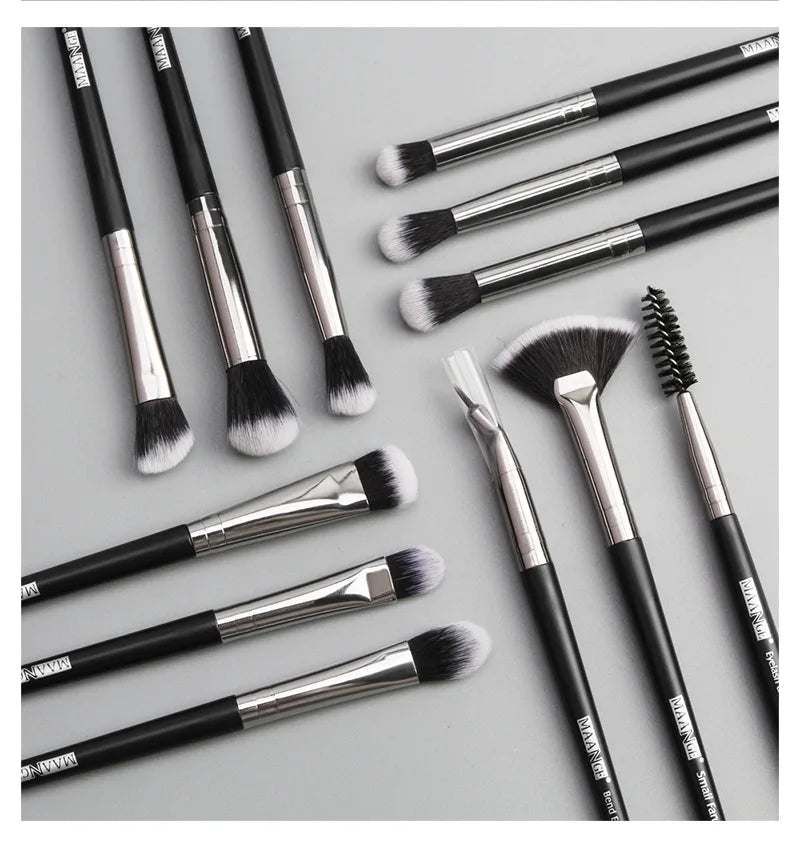 Makeup brushes set professional 12 pcs/lot Makeup Brushes Set Eye Shadow Blending Eyeliner Eyelash Eyebrow Brush For Makeup Tool