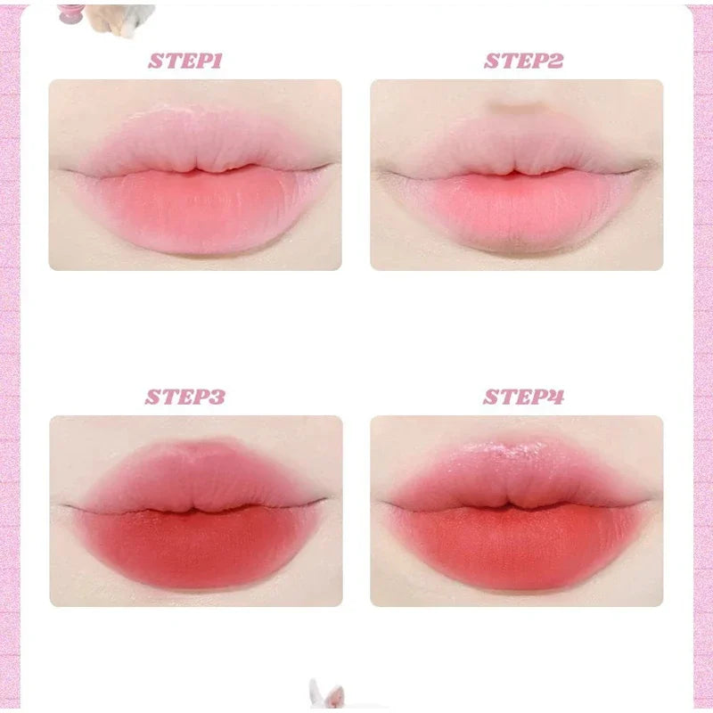 Flortte Waterproof Matte Lipliner Lip Pencil Double Ended Contour Tint Lipstick Lasting Non-stick Cup Moisturising Lips Makeup