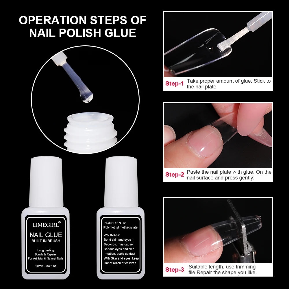 Nail Art Crystal Powder Set With 6W Nail LED Lamp For DIY Extended Carving Nail Polish Machine Tools Scholar Complete Tool Kits