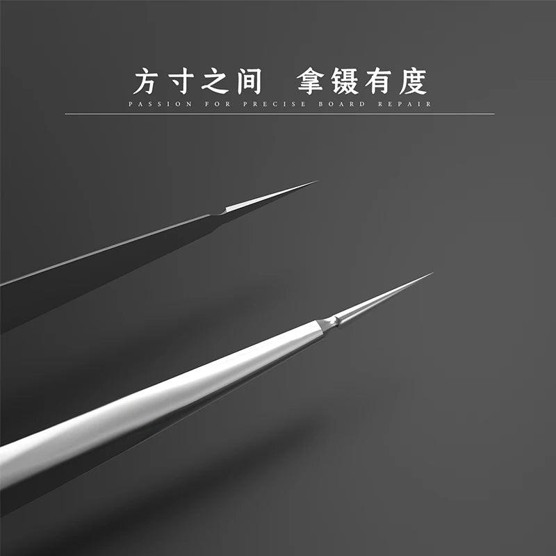 2UUL 3D Hand Tweezers for Precise Phone Maintenance Flying Wire Spot Welding Tweezer Tin IC Chip Micro Repair Forceps