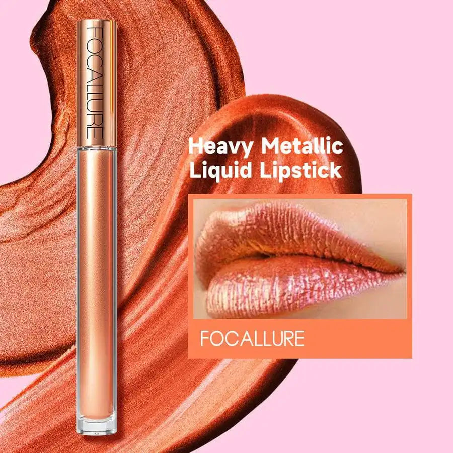 FOCALLURE 12 Color Chameleon Lip Gloss Shiny Matte Long Lasting Bright Moisturizing Liquid Lipstick Beauty Lips Makeup Cosmetics