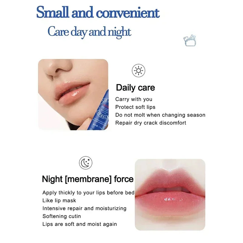 Instantly Lip Balm Remove Dark Lighten Melanin Lip Mask Fade Lip Line Brighten Exfoliating Moisturize Dead Skin Repair Lip Care