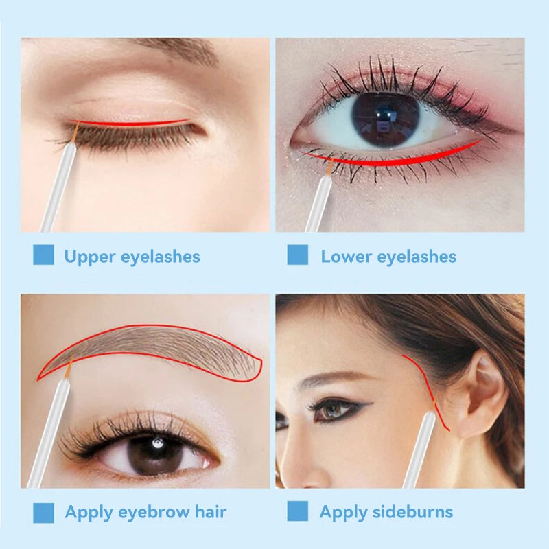 Fast Eyelash Nutrition Serum Liquid Natural Eyelash Growth Enhancer Lengthening Nutrient Solution Thicker Lash Lift Makeup New