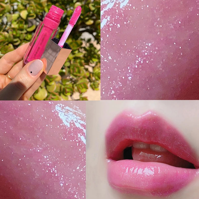 FB Gloss Bomb Cream Color Drip Lip Cream&Heat Makeup Liquid Lipstick Moisturizing Plumper Long Lasting Lipgloss 9ml