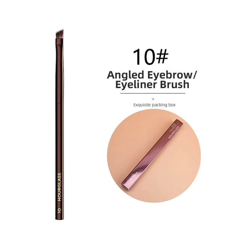 Hourglass Seamless Finish Concealer Brush Angled Concealer Brush Face Buildable Coverage Liquid Cream Stick Blending Makeup Tool