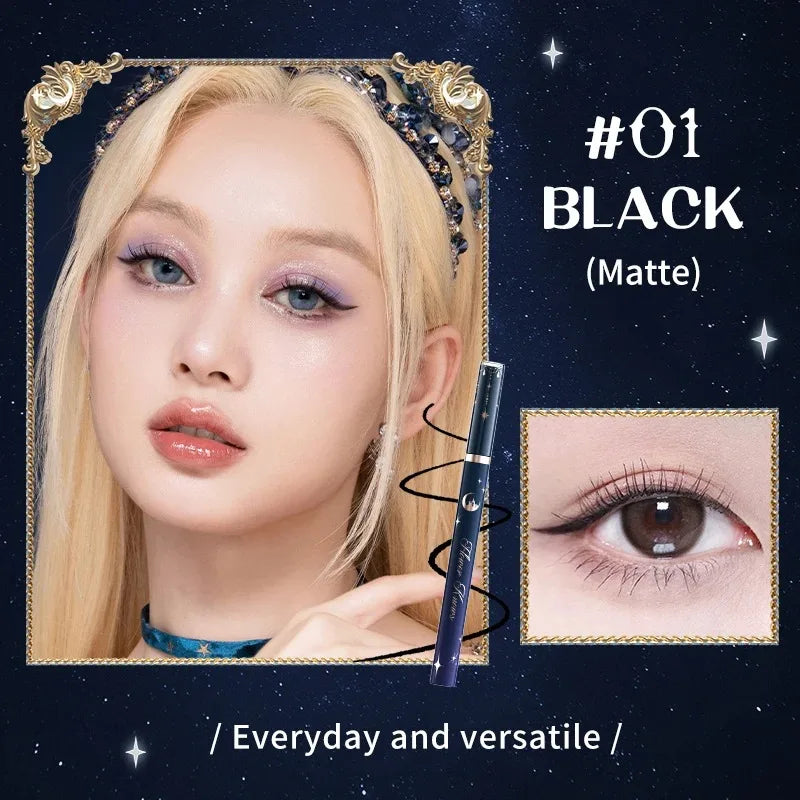 Flower Knows Moonlight Mermaid Waterproof Eyeliner Pen Super Slim Precise All Day Professional Liquid Eye Liner Pencil for Women