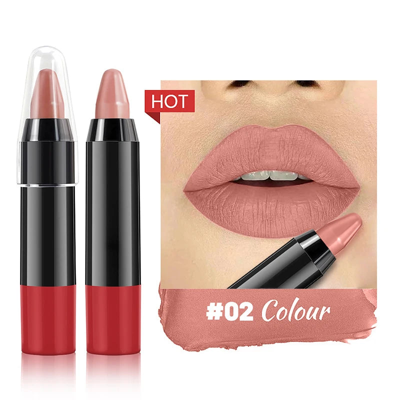 Matte Brown Lip Liner Pencil Lip Outline Contouring Lasting Waterproof Lipstick Crayon Moisturize Lip Balm Cosmetics New