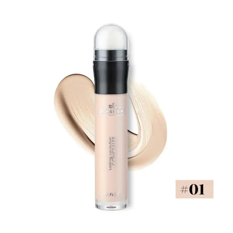 2 In 1 Facial Concealing Stick Concealer Foundation Stick Double-headed Concealer Stick Brightening Contour Cosmetic With Brush