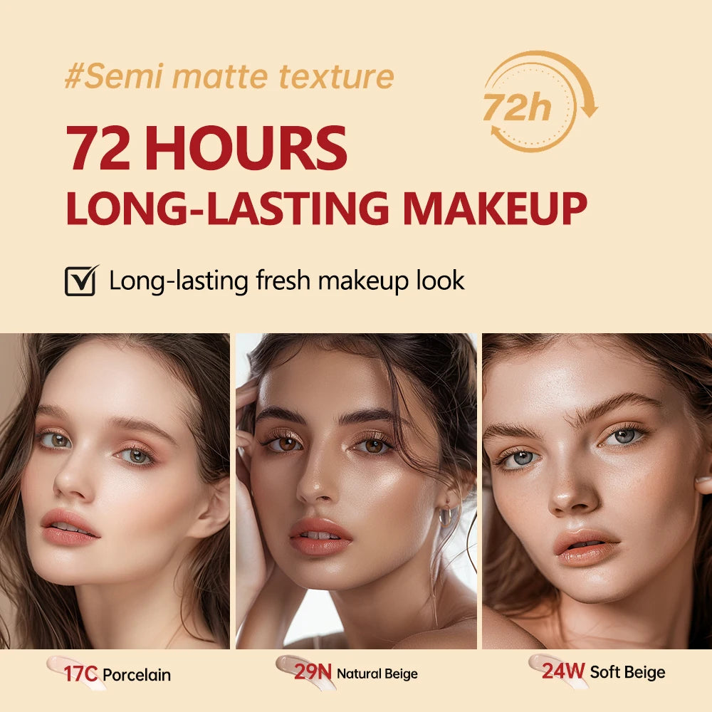 TIRTIR Cushion Refills Foundation Sunscreen Waterproof Long-lasting Brighten Foundation Cream Women Base Makeup Face Cosmetics