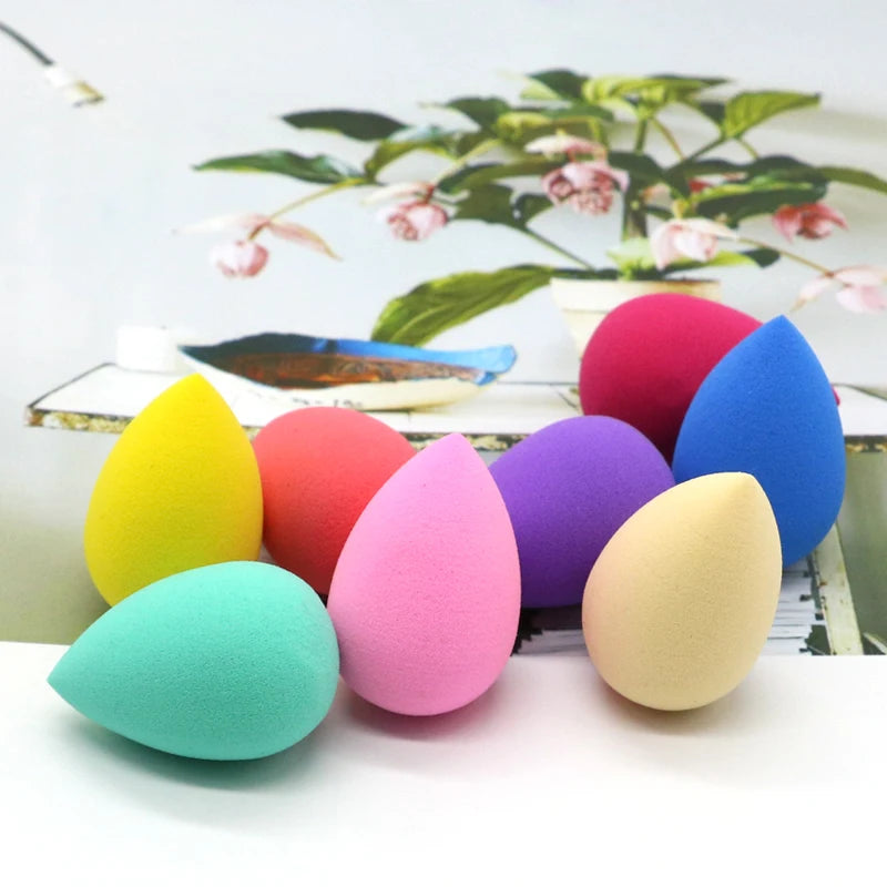 OGEYERO 6pcs Mini Makeup Sponge Puff Beauty Powder Sponge for Makeup Concealer Liquid Foundation Face Cosmetic Puff Make Up Spon