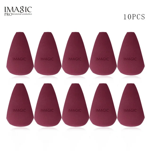 IMAGIC 10 Pcs Makeup Sponge Wet and dry Puff Professional Soft Makeup Puff Sponge Ultra-high quality bigger Combination Packages