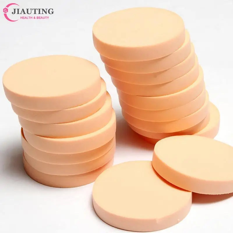 10PCS Round/Square Soft Facial Beauty Makeup Sponge Powder Puff Pads Face Foundation Cleaning Makeup Cosmetic Tools