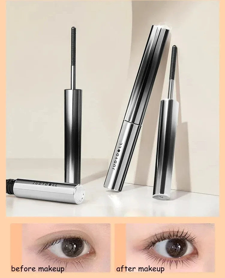 Judydoll Mascara Lash Lengthening Curling Thick Mascara Non-smudg Natural Waterproof Quick Dry Long Lasting Eye Makeup Cosmetics