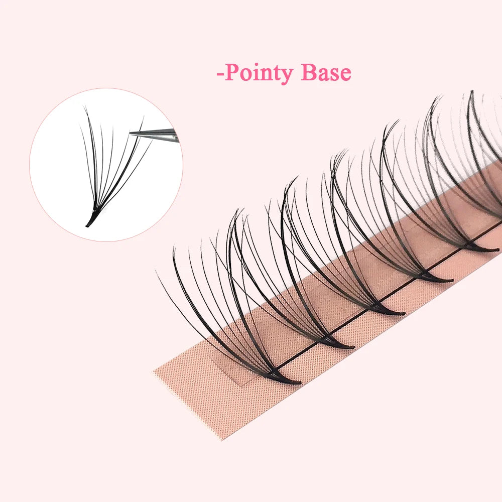 Goddess  Phoenix Premade Volume Fans  Pointy Base 13D Russia Volume Eyelash Extension Individual Lashes Faux Mink Lash