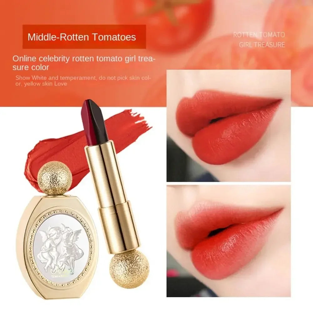 Makeups Matte 5 Colors Lipstick Long-lasting Moisturize 5 in 1 Lip Gloss Not Fading Non Stick Cup Velvet Mist Lipstick Cosmetics