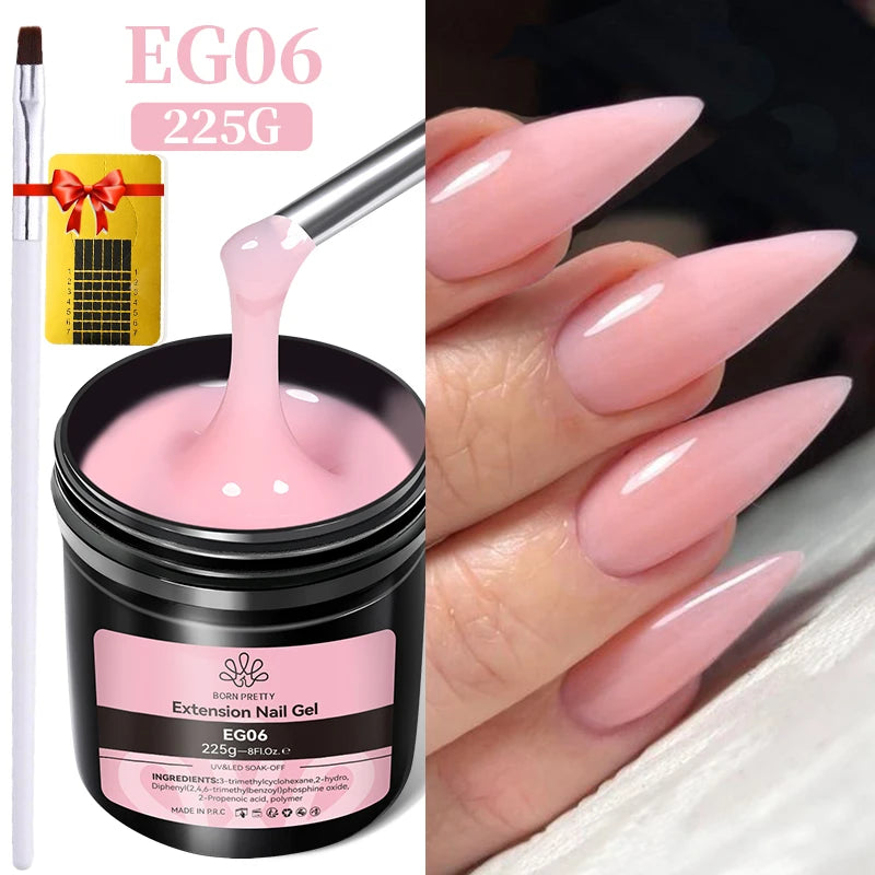 BORN PRETTY 250g Natural Nail Prep Dehydrator and No Acid Nail-Primer for Acrylic and Gel Nail Polish Profession Nail Supplier