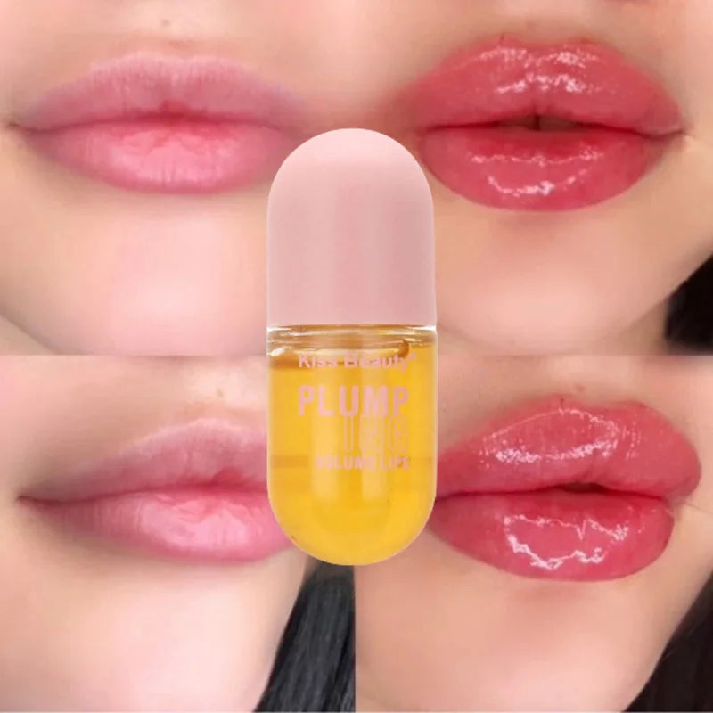 Long Lasting Lip Plumper Oil Instant Volumising Enhancer Lip Serum Collagen Lips Volume Lipgloss Sexy Cosmetic Volume Increases