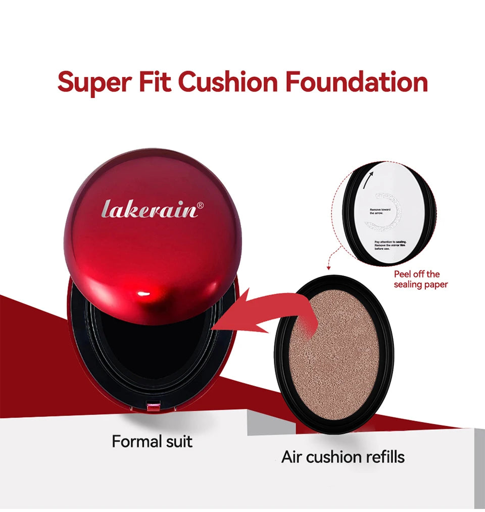 TIRTIR Cushion Refills Foundation Sunscreen Waterproof Long-lasting Brighten Foundation Cream Women Base Makeup Face Cosmetics