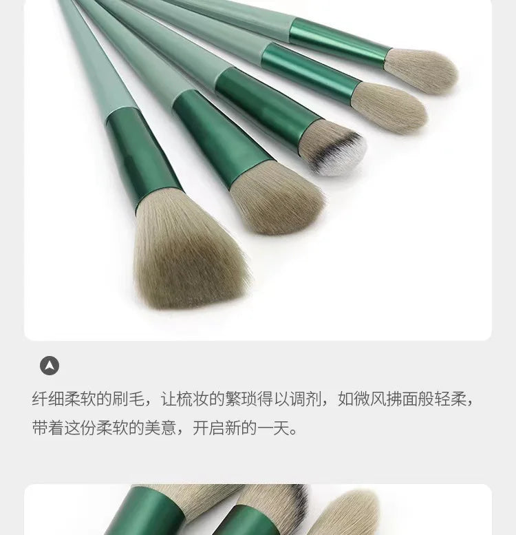 13Pcs Soft Fluffy Makeup Brushes Set for Cosmetics Foundation Blush Powder Eyeshadow Kabuki Blending Makeup Brush Beauty Tool