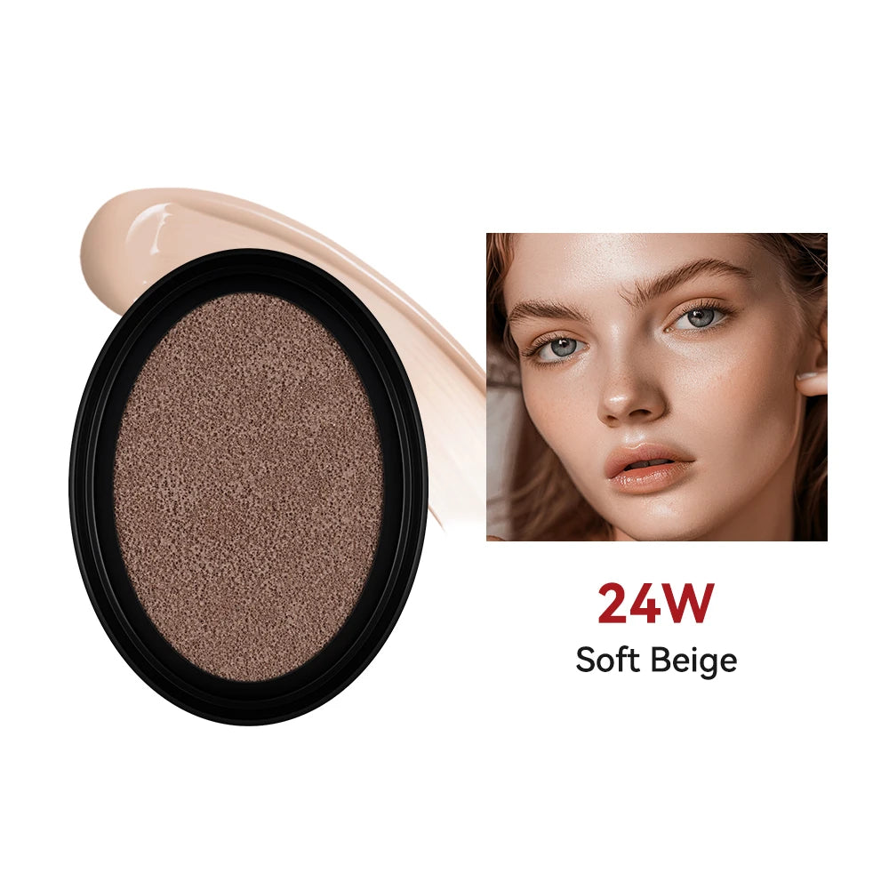 TIRTIR Cushion Refills Foundation Sunscreen Waterproof Long-lasting Brighten Foundation Cream Women Base Makeup Face Cosmetics