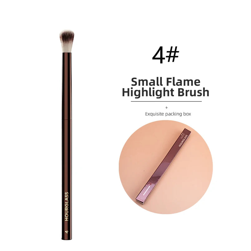 Hourglass Seamless Finish Concealer Brush Angled Concealer Brush Face Buildable Coverage Liquid Cream Stick Blending Makeup Tool