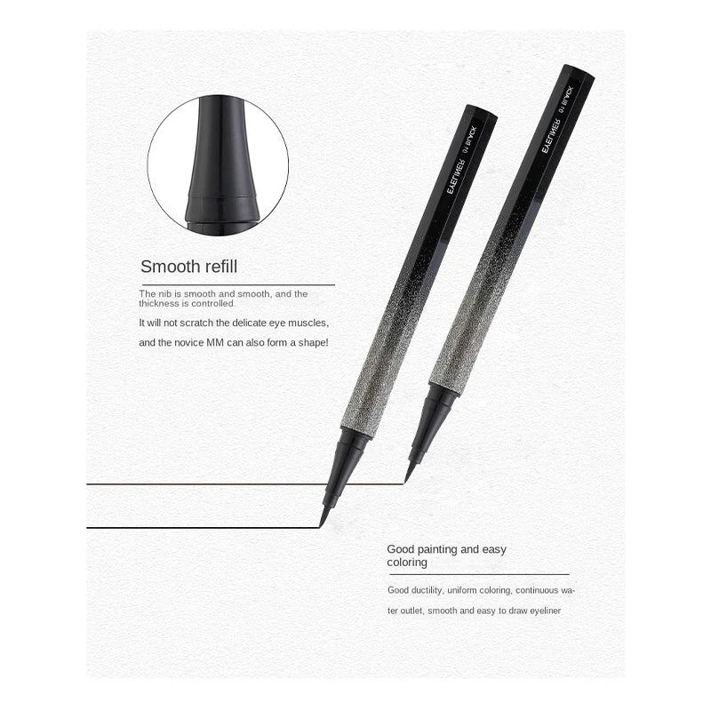 Liquid Eyeliner Long-lasting Waterproof Smudge Proof Eyeliner Pen Women Cheap Korean Makeup High Quality Professional Cosmetic