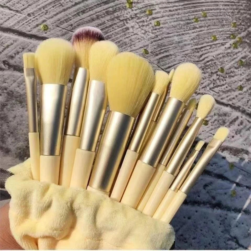 13PCS Black Makeup Brushes Set Powder Foundation Blush  Kabuki Blending Makeup Beauty Tools  Brochas Maquillaje for Cosmetics