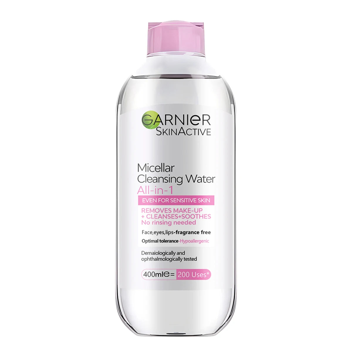 400ml Garnier All in One Cleansing Water Deep Makeup Remove Sensitive Soothes Cleaning Water Refresh Hydrate Cleansing Products