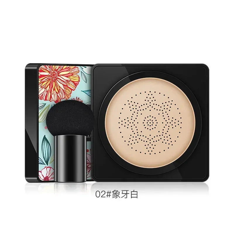 Natural concealer Air Cushion Mushroom Head  CC Cream Waterproof Moisturizing Brighten Skin Tone BB Cream Foundation Makeup