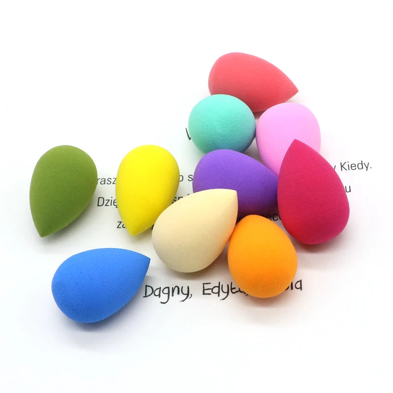 OGEYERO 6pcs Mini Makeup Sponge Puff Beauty Powder Sponge for Makeup Concealer Liquid Foundation Face Cosmetic Puff Make Up Spon