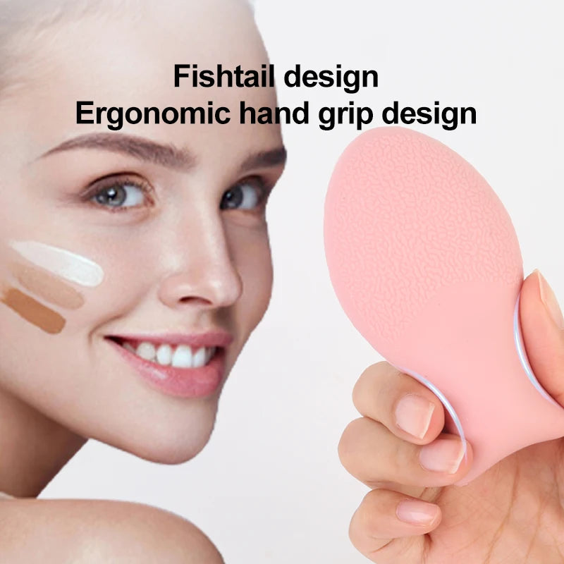 2022 New Silicone Makeup Sponge Jelly Puff Makeup Do Not Eat Powder Puff Face Wash Makeup Puff Make Up Tool Beauty Accessories