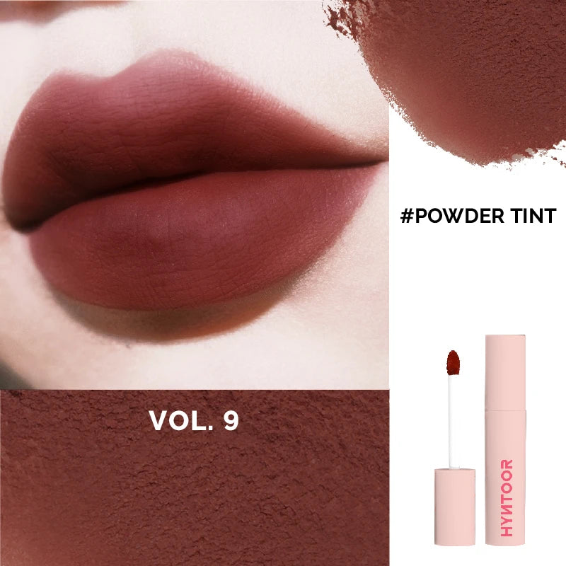 HYNTOOR Macaron Series Lip Mud 22 Colors Matte Cloud Air Velvet Lip Glaze Long-lasting Waterproof Lip Gloss Liquid Lipstick