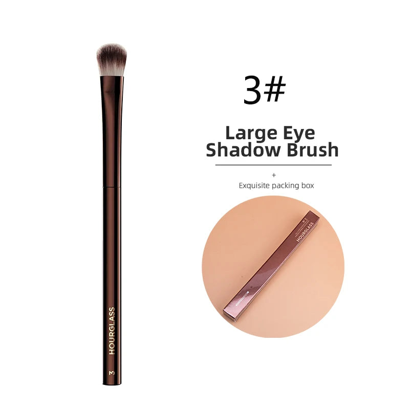 Hourglass Seamless Finish Concealer Brush Angled Concealer Brush Face Buildable Coverage Liquid Cream Stick Blending Makeup Tool