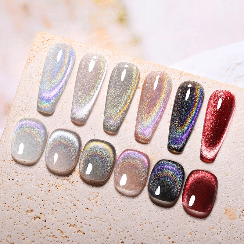 BORN PRETTY Cat Magnetic Gel Nail Polish 15ml Reflective Glitter Soak Off UV LED Gel Semi Permanent Nail Art Varnish Manicure