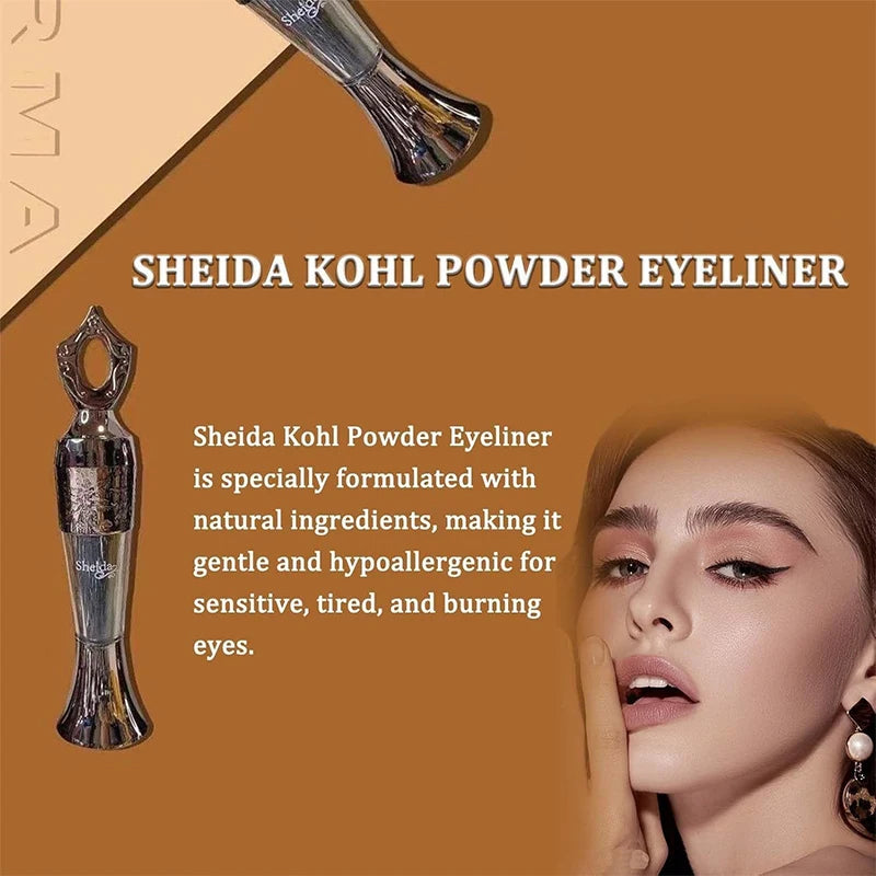 Powder Eyeliner Lasting Natural Waterproof Eyeliner Sexy No Smudge No Fly Powder Eye Makeup Outline Eye Line Makeup