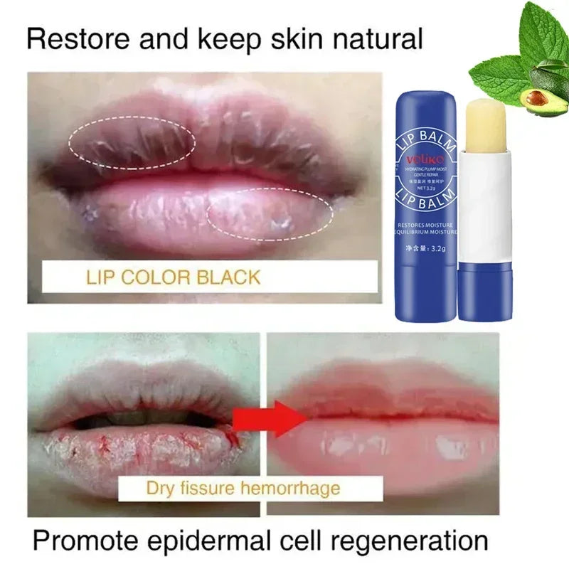 Instantly Lip Balm Remove Dark Lighten Melanin Lip Mask Fade Lip Line Brighten Exfoliating Moisturize Dead Skin Repair Lip Care